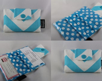 Business Card Wallet, Card Wallet, Business Card Holder, Wallet Card Case, Fabric Card Case, Fabric Wallet, Card Case