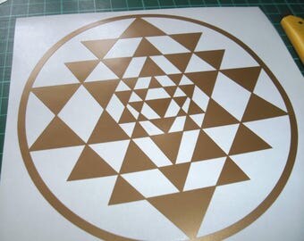Sri Yantra Centre 13cm Smaller size