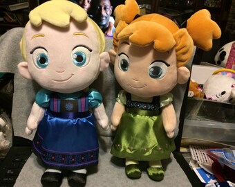Anna and Elsa dolls, Young Anna doll , Young Elsa Doll Disney dolls