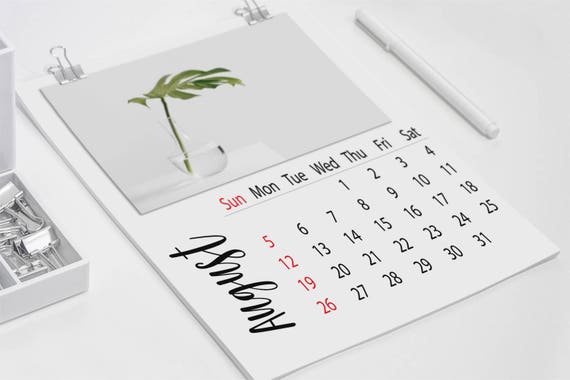 2018 blank calendar pdf