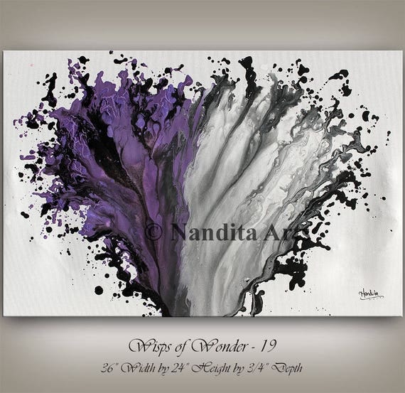 Purple And Grey Wall Art purple and grey modern painting wall art magenta abstract home Purple And Grey Wall Art purple and grey modern painting wall art magenta abstract home