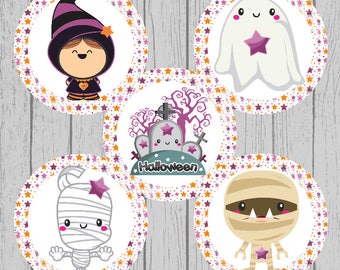 Halloween Bottle Cap Images