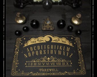 Lunar Filigree Spirit Board - Ouija Board - Full Size