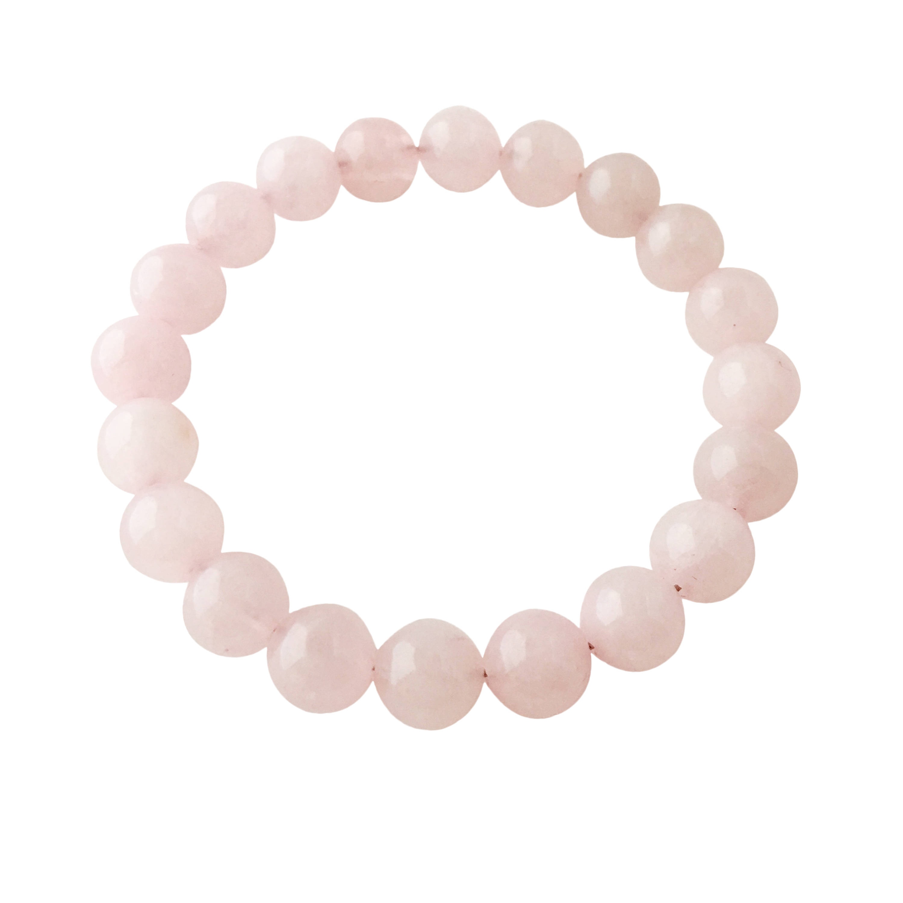 Genuine Rose Quartz Bracelet Love Bracelet 4mm Rose Quartz