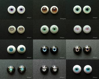 12mm SHeyes Urethane BJD Doll Eyes (normal/ small iris)