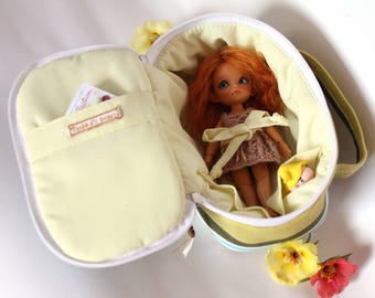 BJD travelbag / Sleeping Protective for dolls format Pukipuki, RealPuki, Lati White, Lati White SP, etc.