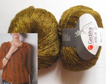 10 Pelotes Aneja 01118 Gedifra + modèle