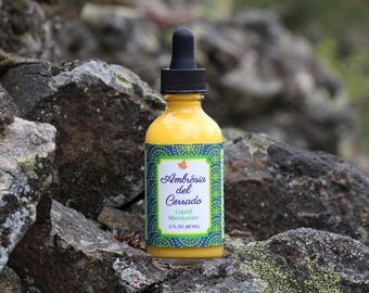 Organic Face Moisturizer Toner / Organic Facial Moisturizer / Fast Absorbing /Aloe Pequi Moringa Buriti Oil / Vegan /Ambrosia del Cerrado