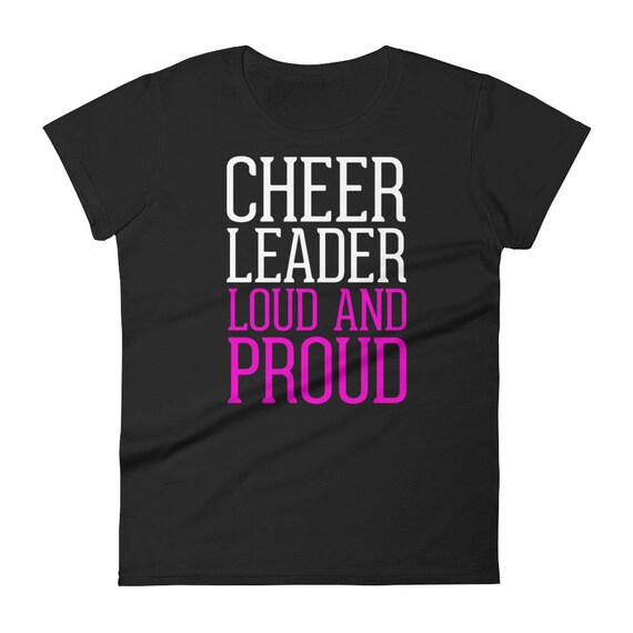 Cheerleader Loud And Proud Cheer Squad Cheerleading Gift
