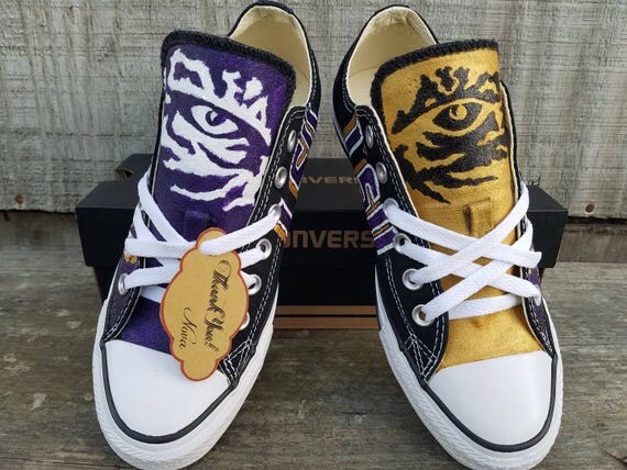 custom lsu shoes