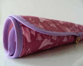 Strong jewelry roll, Jewelry travel case, Jewelry storage, Trousse à bijoux, Etui à bijoux, Pochette à bijoux, Cadeau anniversaire