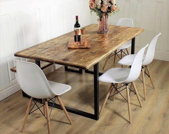  Rustic  dining table Etsy 