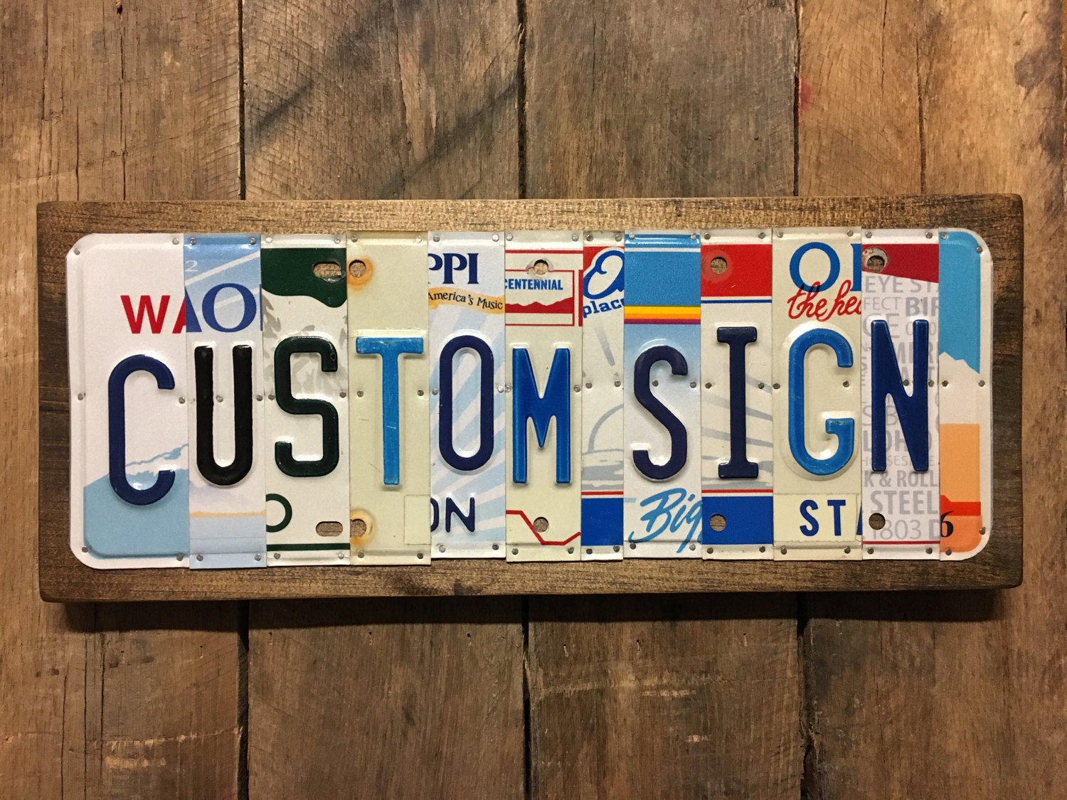 rustic-sign-custom-license-plate-sign-last-name