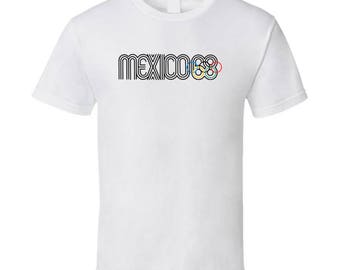 mexico 68 olympics t shirt