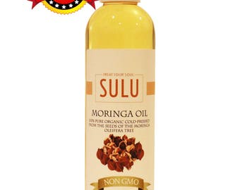 Organic Cold Pressed Moringa Seed Oil All Natural Premium Quality