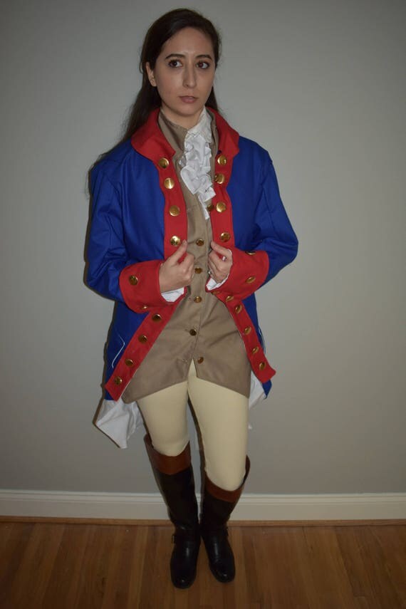 Hamilton Costume Colonial  Military  Uniform  18th Century