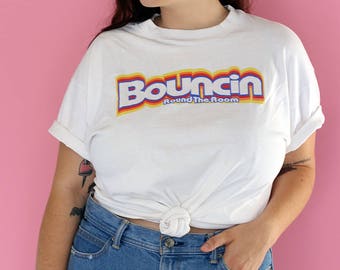 Vintage PHISH Shirt 1990 Vintage Bouncin' Around The Room T-shirt / 90's Hanes Beefy T Graphic Tee / Retro 80's Tee
