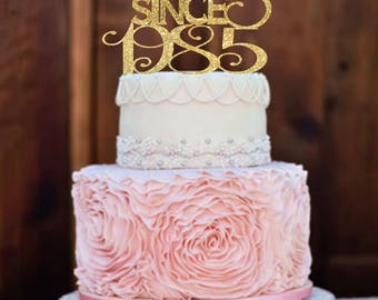 Birthday Cake Topper - 30th birthday for her - Birthday - Happy Birthday Cake Topper - Birthday Cake Topper - party decorations