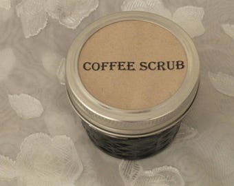 Coffee scrub