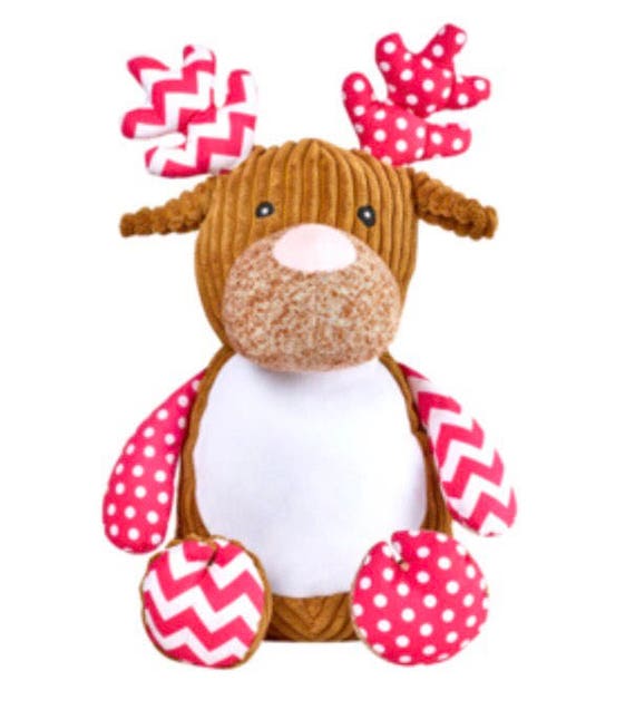 tesco reindeer soft toy