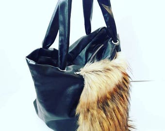 Faux fur bag | Etsy