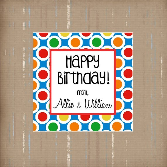 Gift Enclosure Cards birthday tags enclosure cards