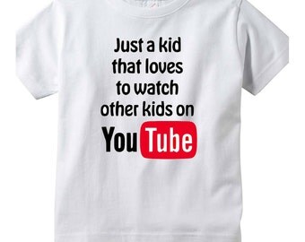 kids youtube shirt