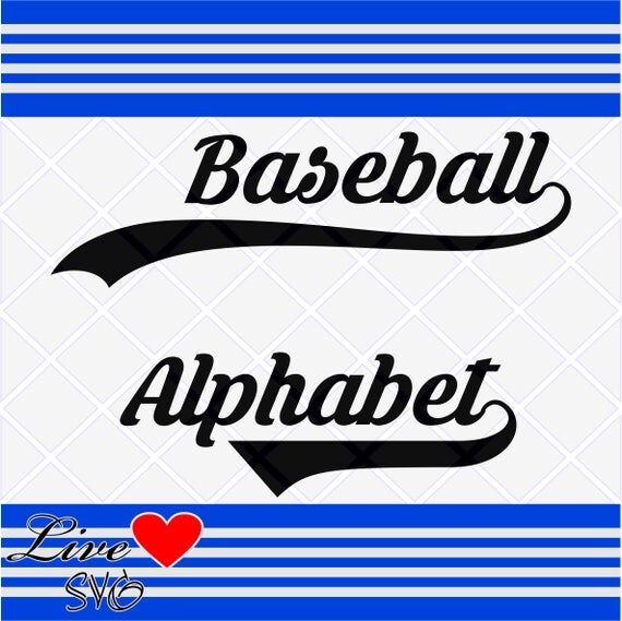 Download Baseball alphabet svg svg alphabet baseball svg Baseball