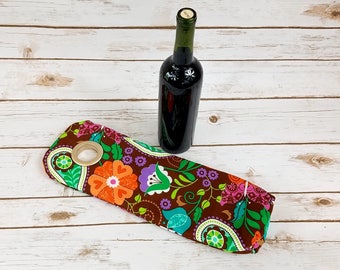 Wine Tote, Wine Lovers Gift, Wine Bottle Bag, Housewarming Gift, Beverage Insulator, Insulated Wine Bag, Picnic Tote, Beverage Carrier