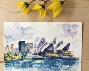 Watercolor painting | Etsy