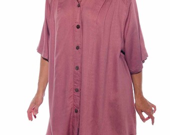 Dusty Rose Blouse Etsy Dusty Rose Blouse Etsy