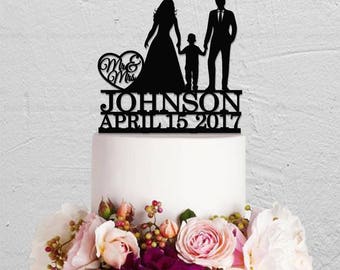 Wedding Cake Topper,Custom Cake Topper,Family Cake Topper,Custom Cake Topper,Children Cake Topper,Couple Cake Topper,Mr And Mrs Cake Topper