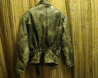 Mega - cool Bikerjacke in stone grey by Orex
