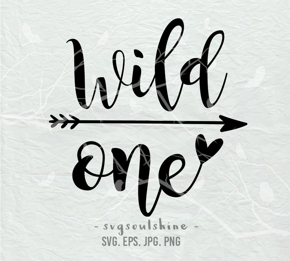 Download Wild One SVG First Birthday File Silhouette Cut File Cricut