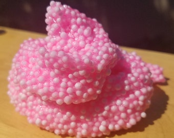 Pink Bubble Gum Scented Floam/Floam/Crunchy Slime/Scented Slime/Fluffy Slime/Fluffy/Fun Slime/Slime/Metallic/Best Slime