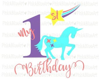 1st birthday SVG Clipart Cut Files Silhouette Cameo Svg for Cricut and Vinyl File cutting Digital cuts file DXF Png Pdf Eps