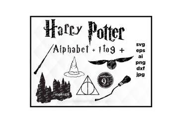 Download Harry potter stencil | Etsy