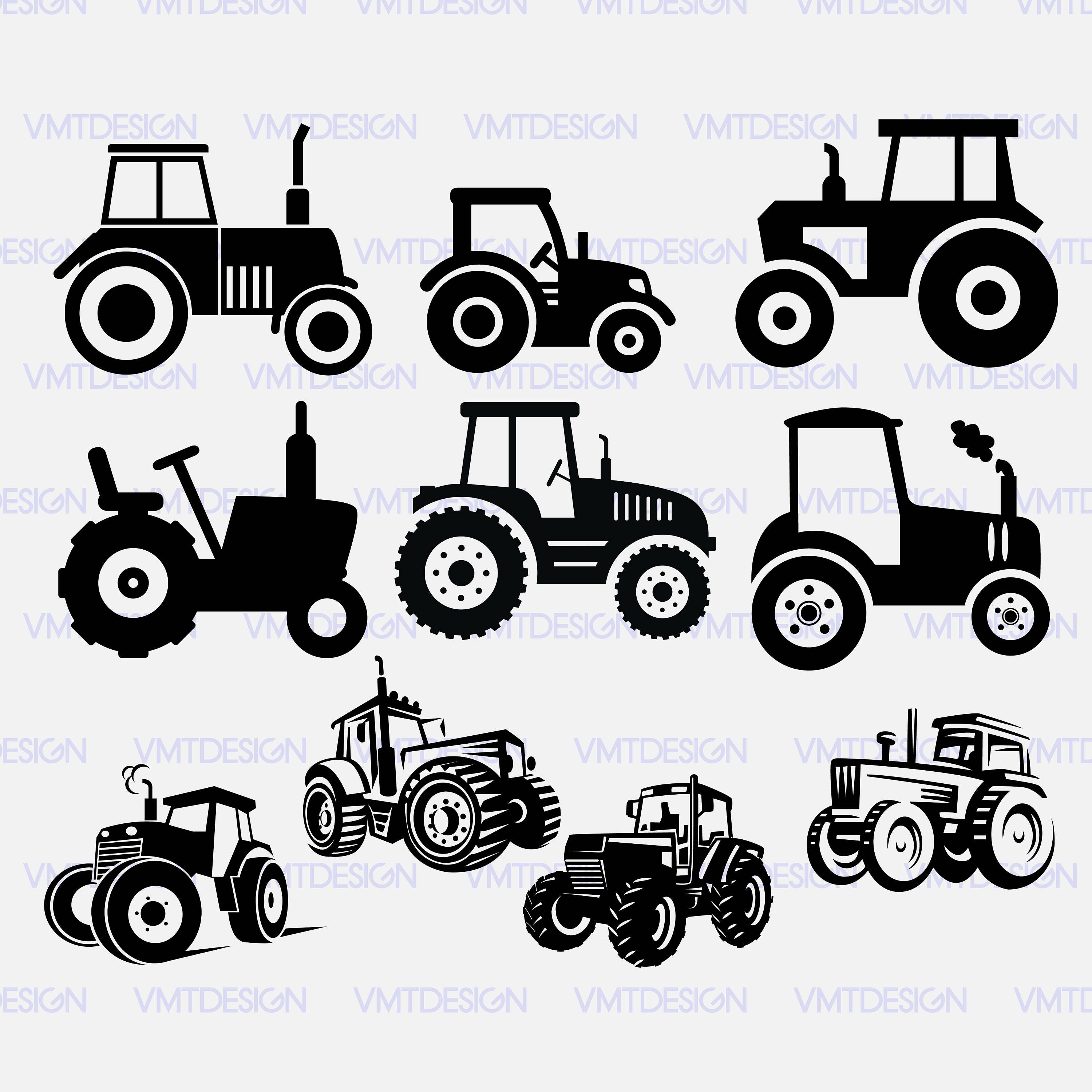 Download Tractor svg - Tractor Silhouette - Tractor Clipart ...