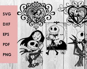 Download Nightmare before christmas svg | Etsy