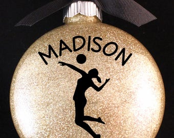 Volleyball Christmas Ornament