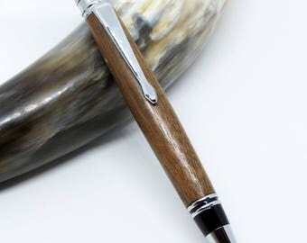 Custom Wood Pen made with Alder Burl Electra Executive Twist