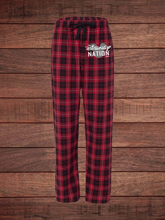 Disney Flannel Pajama Pants The Disney Nation™ Fan Cotton