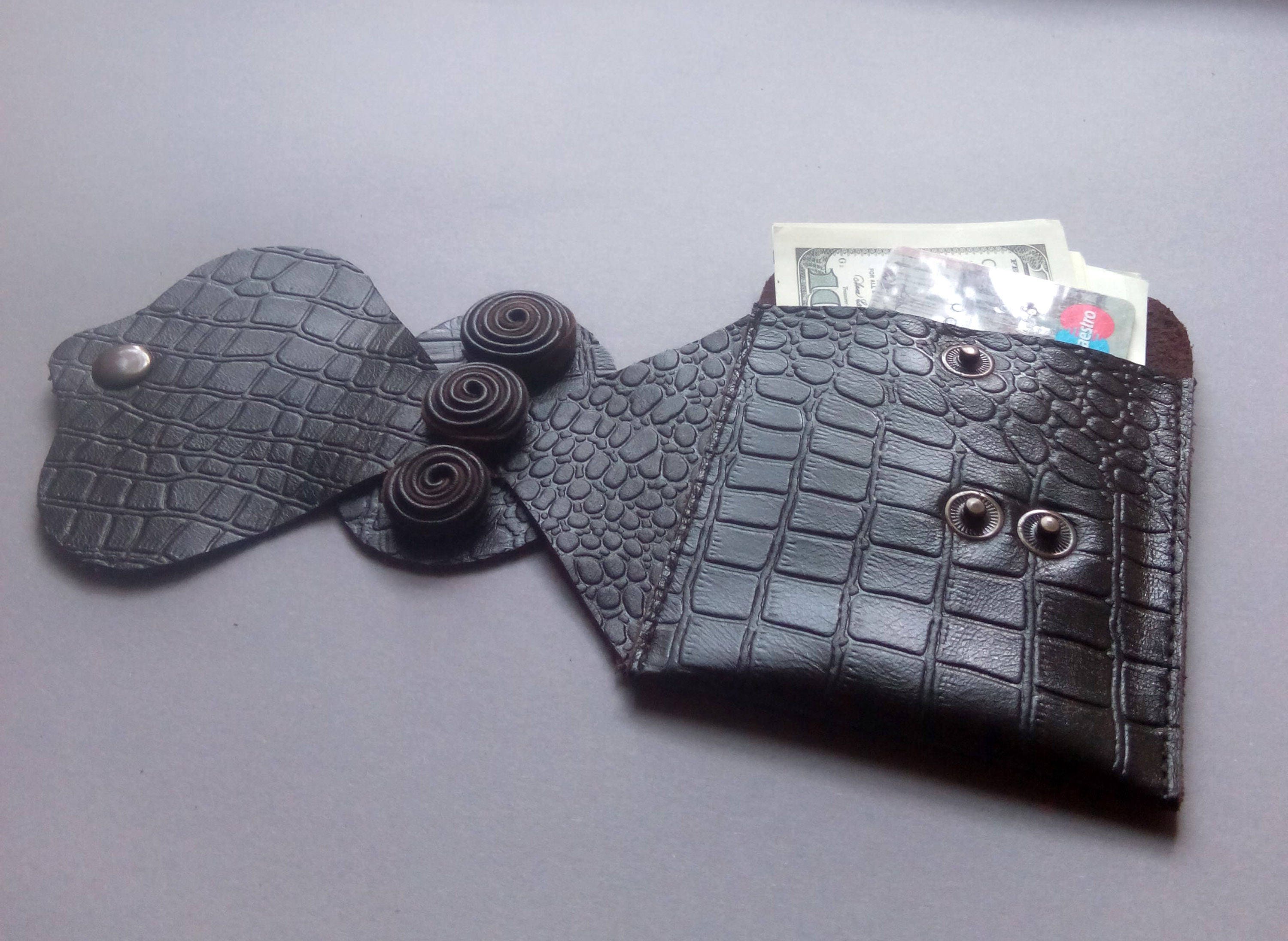 Womens wallets Leather bracelet Party wallet Festival