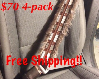 Free Shipping StarWars Inspired Chewbacca Seat Belt Covers
