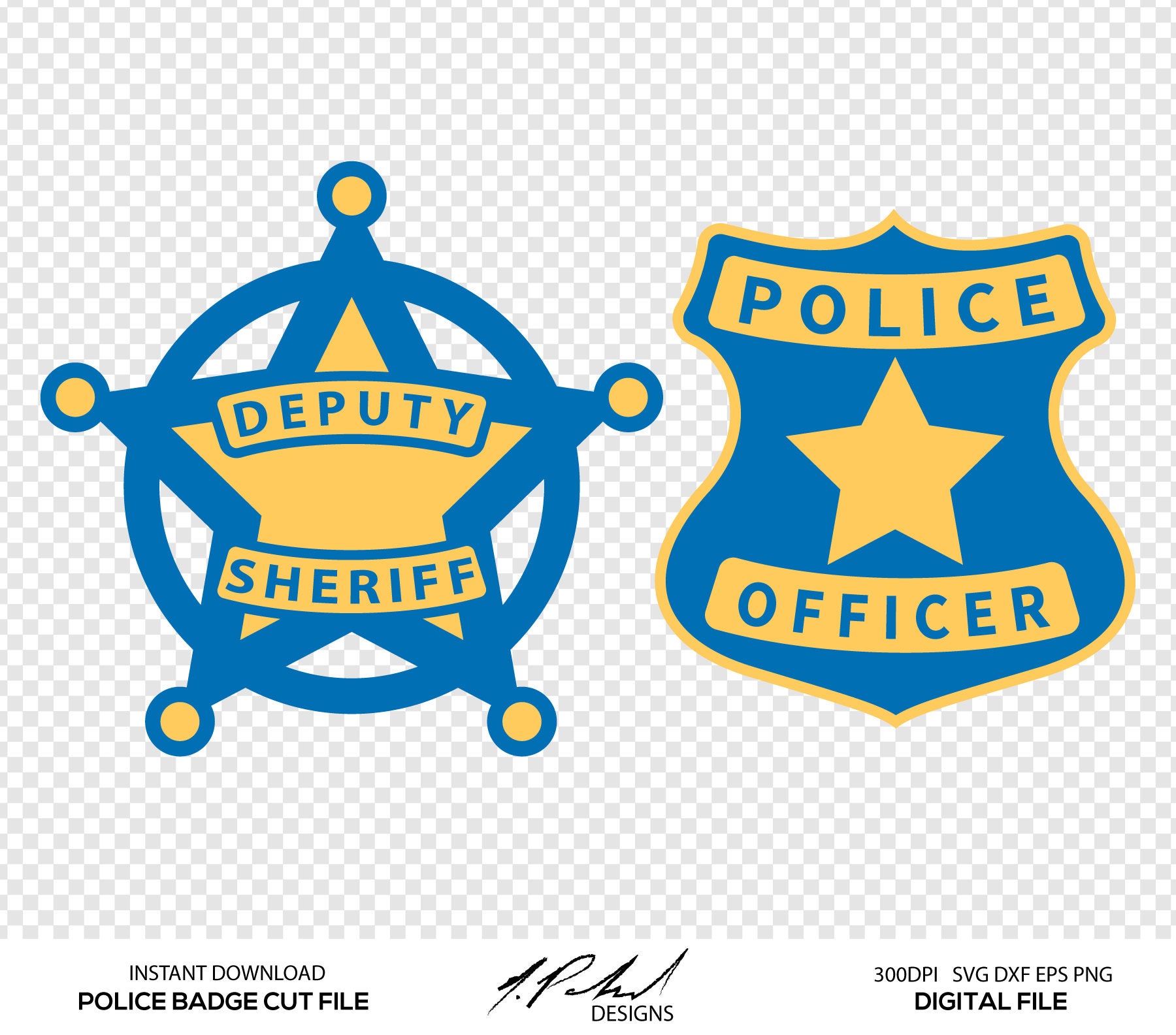 Download Police Badge Digital Cut Files Digital Files Police Badge