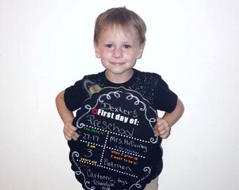 First day of school sign board. School chalkboard signs. back to school chalkboard sign. back to school. kids school signs. chalkboard signs