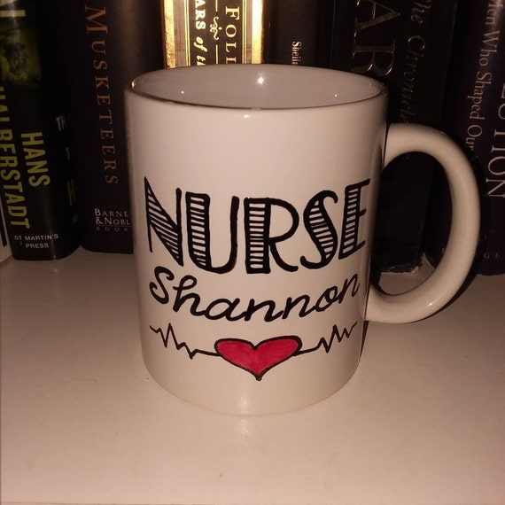 Nurse Mug Custom Name Personalized Mug Nurse T