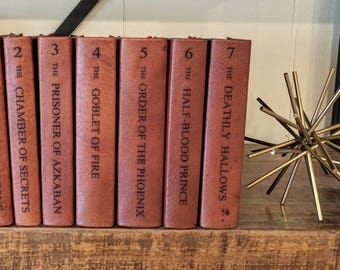 Harry Potter Leather Bound Book Set-UK Edition