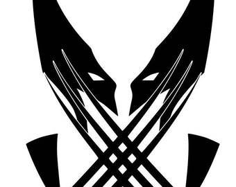 Wolverine silhouette Etsy