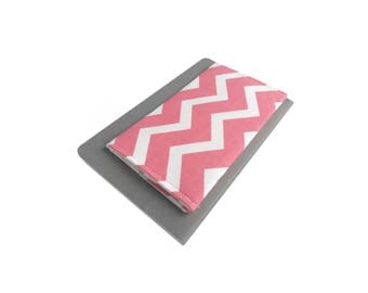 Pink Chevron Checkbook Cover - Custom Check Book Cover - Pink Checkbook Cover - Fabric Checkbook Cover - Custom Checkbook - Pink Wallet